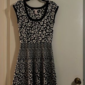 Cheetah print dress